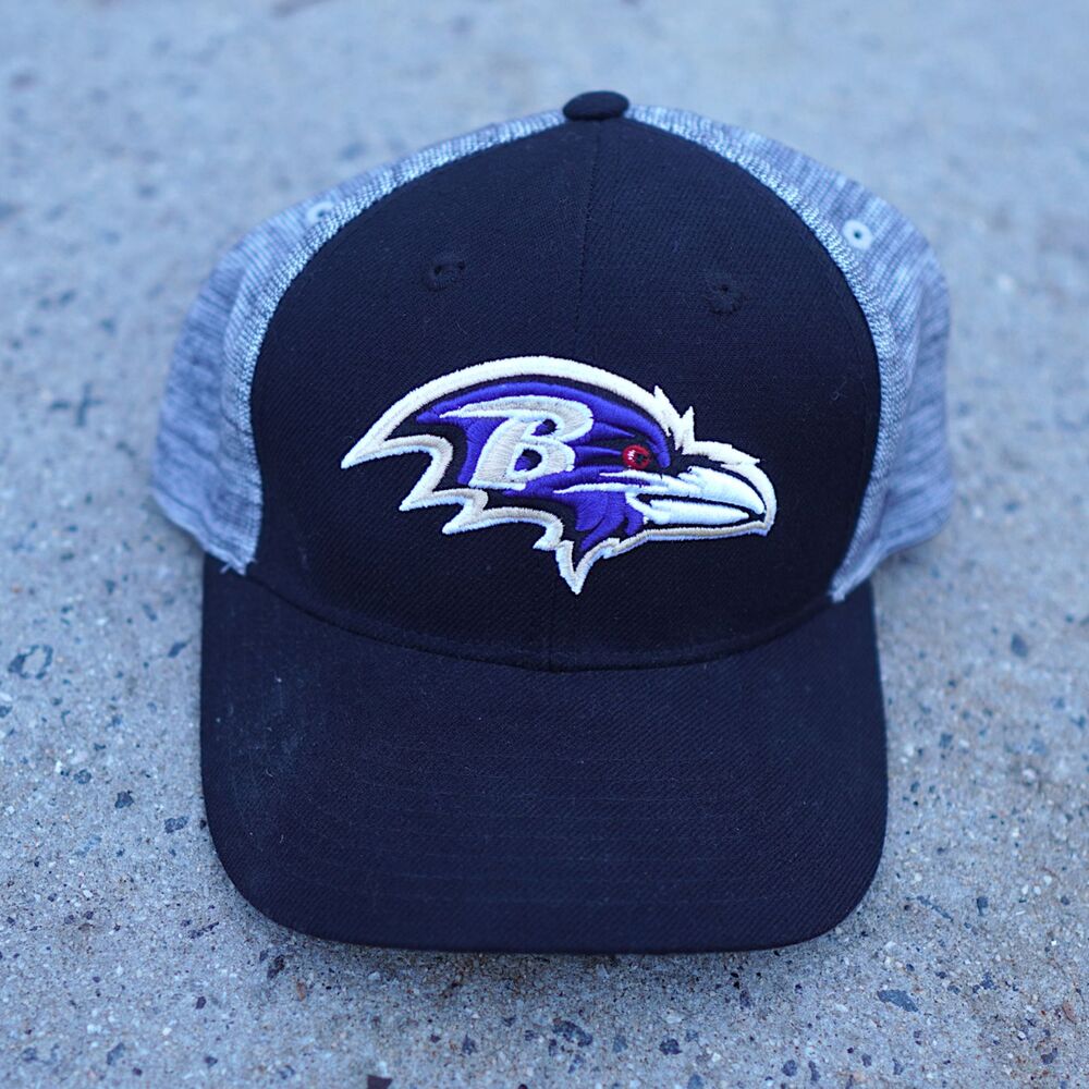 Baltimore Ravens ’47 Brand Contender Hat Gray Black NFL Cap Wool Blend Sports